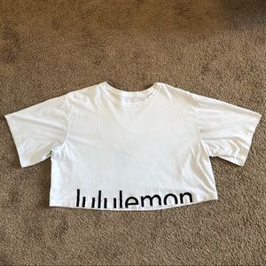 lululemon crop tee